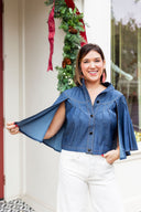 Denim Swing Top Ciebon