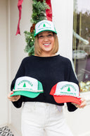 Crystal Trucker Hat Chains Laundry Dae