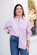 Blush Breeze Button Down Laundry Dae