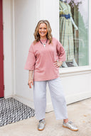 The Lived-In Half Sleeve Tee Easel