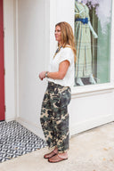 Ivory Harbor Cable Knit Top Entro