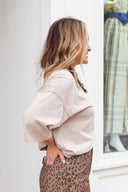 The Lived-In Half Sleeve Tee Easel