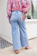 The Everyday Confidence Crop Wide Leg Jean Risen