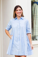 The Blue Skies Shirt Dress PINCH