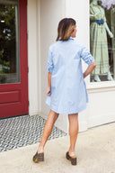 The Blue Skies Shirt Dress PINCH