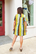 Retro Rhythm Shirt Dress Entro