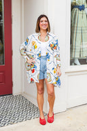 Painted Garden Blouse Entro