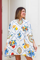 Painted Garden Blouse Entro