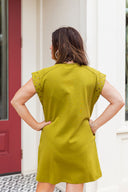 Avocado Chill Mini Dress Entro