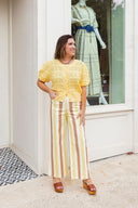 Golden Hour Stripe Pants Entro