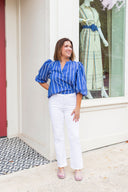 Beloit Striped Top Sugarlips