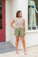 Sweetly Structured Sweater Vest Entro
