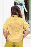 The Marlowe Stripe Top glam