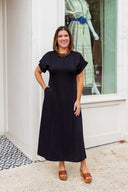 Everyday Ease Midi Dress Entro
