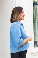 Harper Denim Blouse Sweet Lovely by Jen