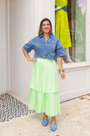 Presley Denim Top LE LIS