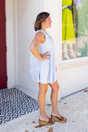 Blue Sky Cotton Dress Entro