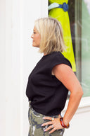 Harper Structured Tee glam