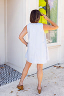 Blue Sky Cotton Dress Entro