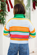 Colorburst Half Zip Pullover PINCH