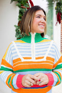 Colorburst Half Zip Pullover PINCH