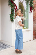 Glitterfrost Fuzzy Top THML