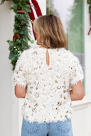 Glitterfrost Fuzzy Top THML