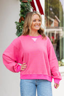 Pink Mocha Lines Sweatshirt Wishlist