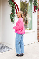 Pink Mocha Lines Sweatshirt Wishlist