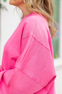 Pink Mocha Lines Sweatshirt Wishlist