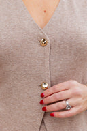 Oat + Ease Vest & Pant Set Sadie & Sage