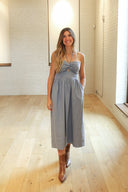 Twisted Halter Maxi Dress