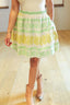 Lemon Lime Mini Skirt