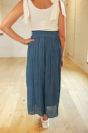 Crinkled Maxi Skirt