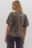 Leopard Vibes top