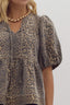 Leopard Vibes top