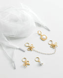 Whimsy Satin Shoe Charm Set