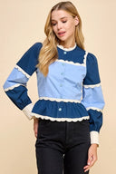 Something Blue Top