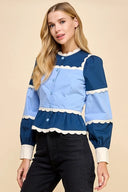Something Blue Top