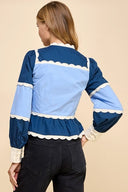 Something Blue Top