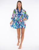 Taj by Sabrina Belted Mini Dress