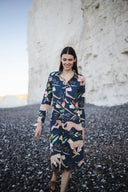 Navy Cheetah Running Tunic
