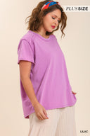 Lilac Comfort Tee - Plus Size