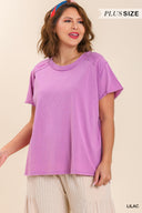 Lilac Comfort Tee - Plus Size