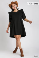 Classic Sass Ruffle Dress - Plus Size