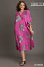 Fuchsia Wildcat Maxi