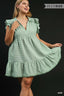 Minty Fresh Flutter Dress