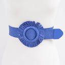 Faux Straw Elastic Belt 3AM BY H&D ACCESSORIES