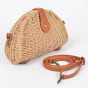 Semi Circle Bamboo Clutch 3AM BY H&D ACCESSORIES