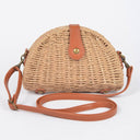 Semi Circle Bamboo Clutch 3AM BY H&D ACCESSORIES